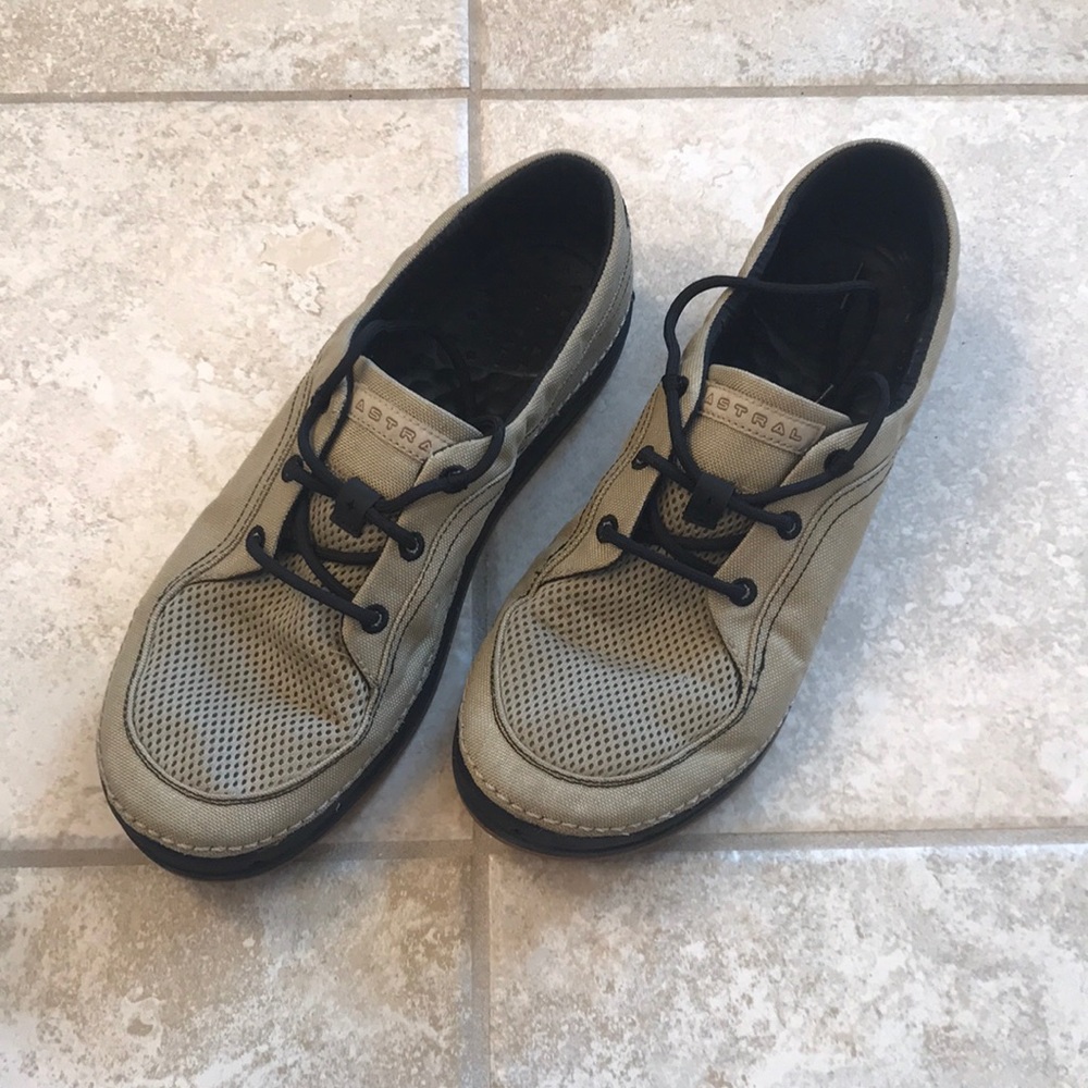 Astral Porter Men’s Tan/Black Boat Shoes